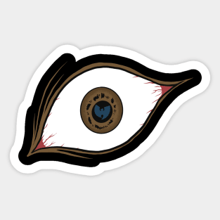 Hip hop clan eye Sticker